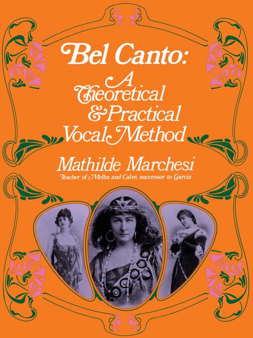 Title details for Bel Canto by Mathilde Marchesi - Wait list